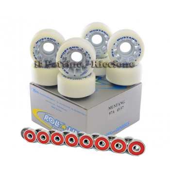 Ruedas Mustang 97/A diam. 57 con Rodamientos