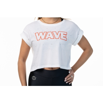 T Shirt Wave Blanca