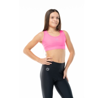 Top deportivo Wave modelo America Chica Fuxia