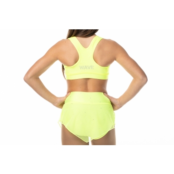 Top deportivo Wave modelo America Chica Amarillo