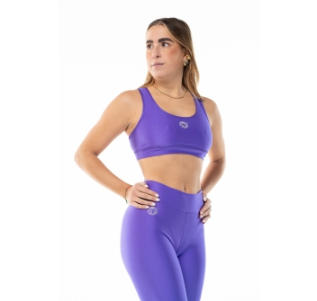 Top deportivo Wave modelo America Mujer Azul