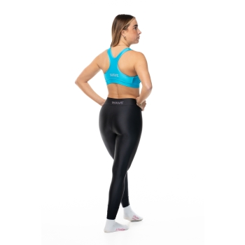 Top deportivo Wave modelo America Mujer Amarillo