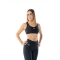 Top deportivo Wave modelo America Mujer Negro