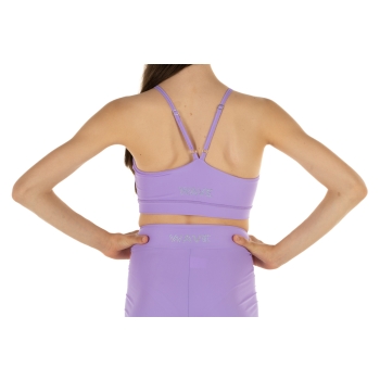 Top deportivo Wave modelo Asia Chica Lilla