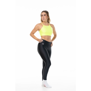 Top deportivo Wave modelo Asia Mujer Negro