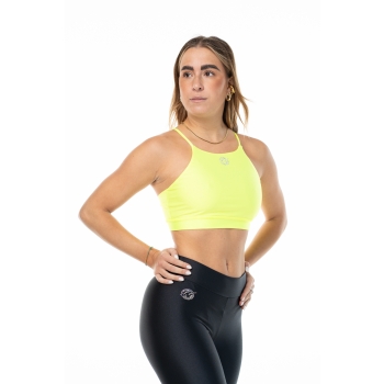 Top deportivo Wave modelo Asia Mujer Negro