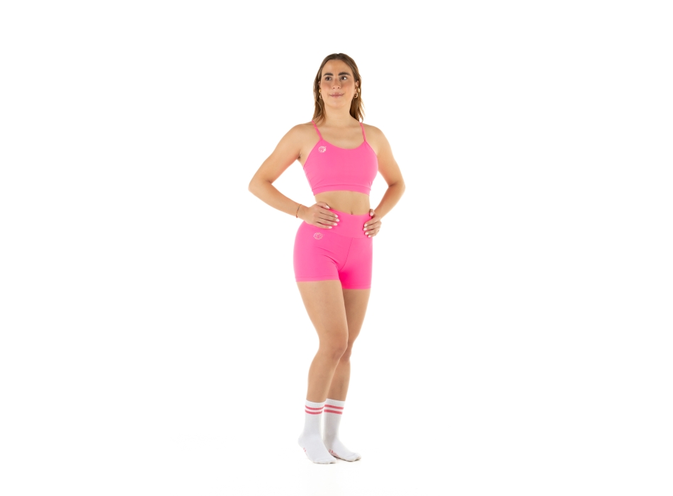 Top deportivo Wave modelo Emma Mujer Fucsia