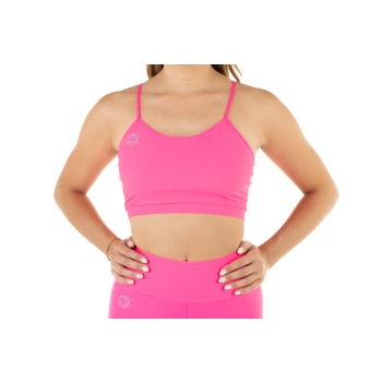 Top deportivo Wave modelo Emma Mujer Fucsia