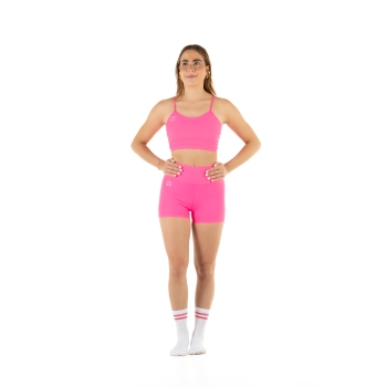 Top deportivo Wave modelo Emma Mujer Fucsia