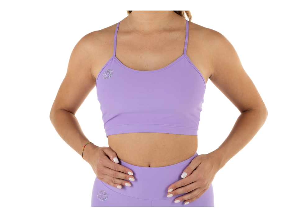 Top deportivo Wave modelo Emma Mujer Lila