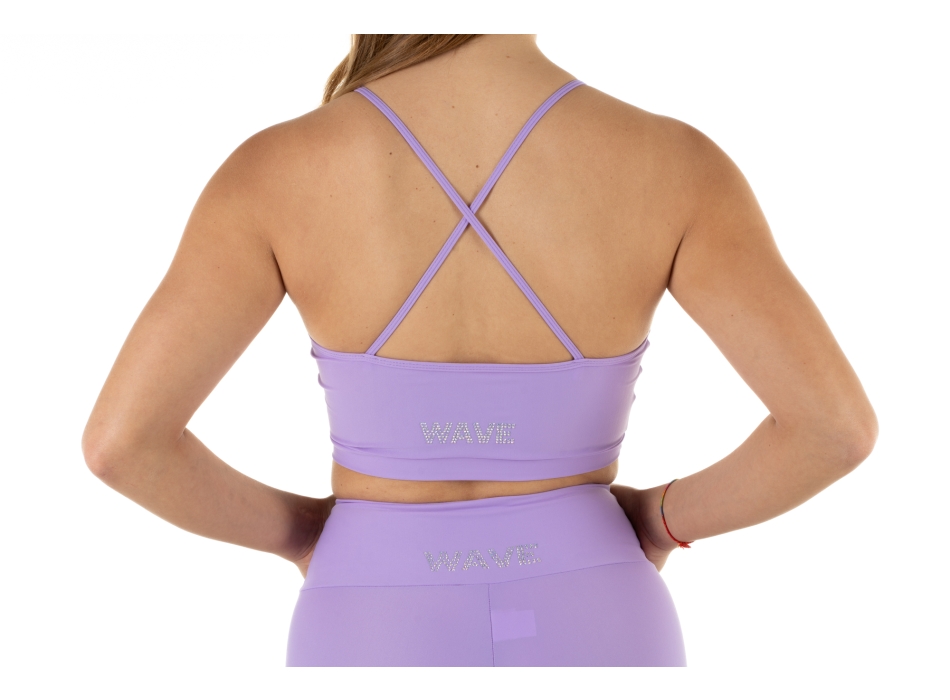 Top deportivo Wave modelo Emma Mujer Lila