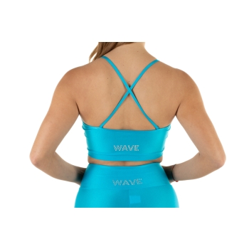 Top deportivo Wave modelo Emma Mujer Turquesa