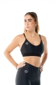 Top deportivo Wave modelo Rosy Mujer Negro